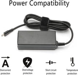 65W USB C Laptop Charger Power Adapter for