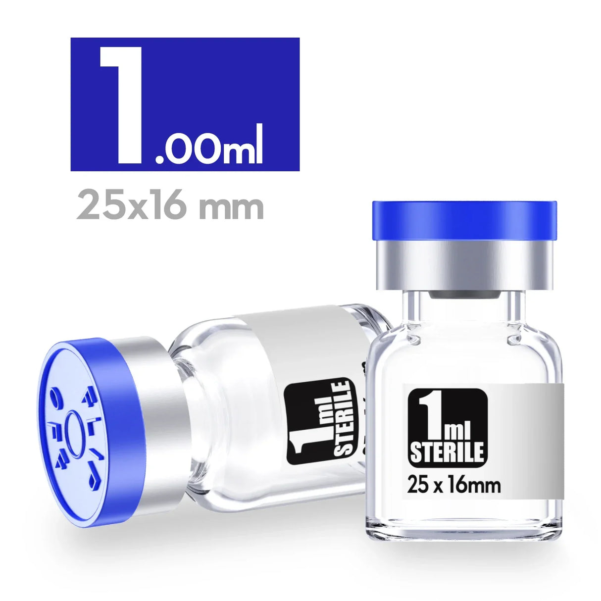 Ks-Tek Sterile Empty Vials with Self Healing Injection