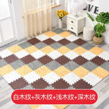 Wooden Interlocking Exercise Tiles Crawling Carpet And Rug