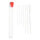 5pcs7pcs Stainless Steel Beaded Needle For Beads Threading