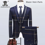 S-5XL ( Blazer + Vest + Pants )