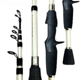 1.6m-2.4m Telescopic Fishing Rods Proable Short Travel Spinning