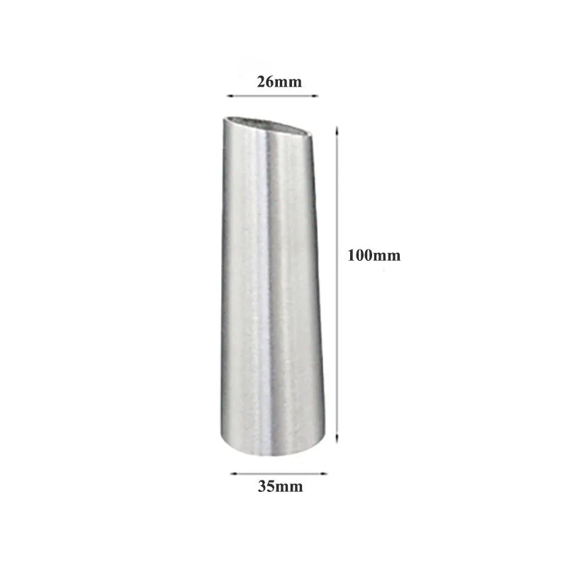 4pcs brushed Stainless Steel Leg Covers for Cabinet