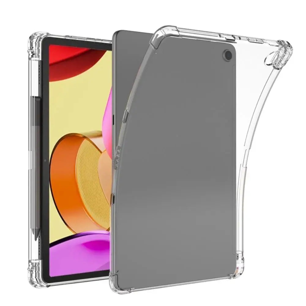 with Pen Slot Tablet Case TPU Transparent E-book
