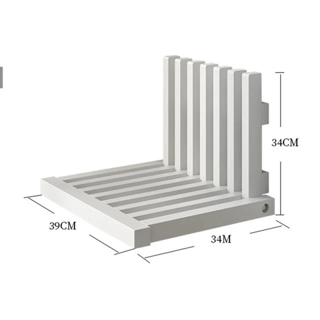Hidden Wall Hanging Ultra Thin Folding Chair Porch