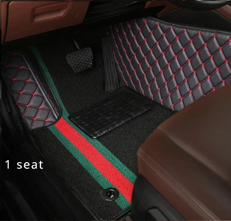 Customized Style Luxury Double Layer Car Floor Mat