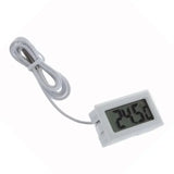 Mini Temperature Sensor LCD Car Digital Thermometer Hygrometer