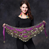 Oriental/Indian Belly Dance Coin Belt BellyDance Hip Scarf