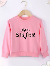 Blue Sweatshirt Kids Comfy Four SeaosnsHot Sell Print