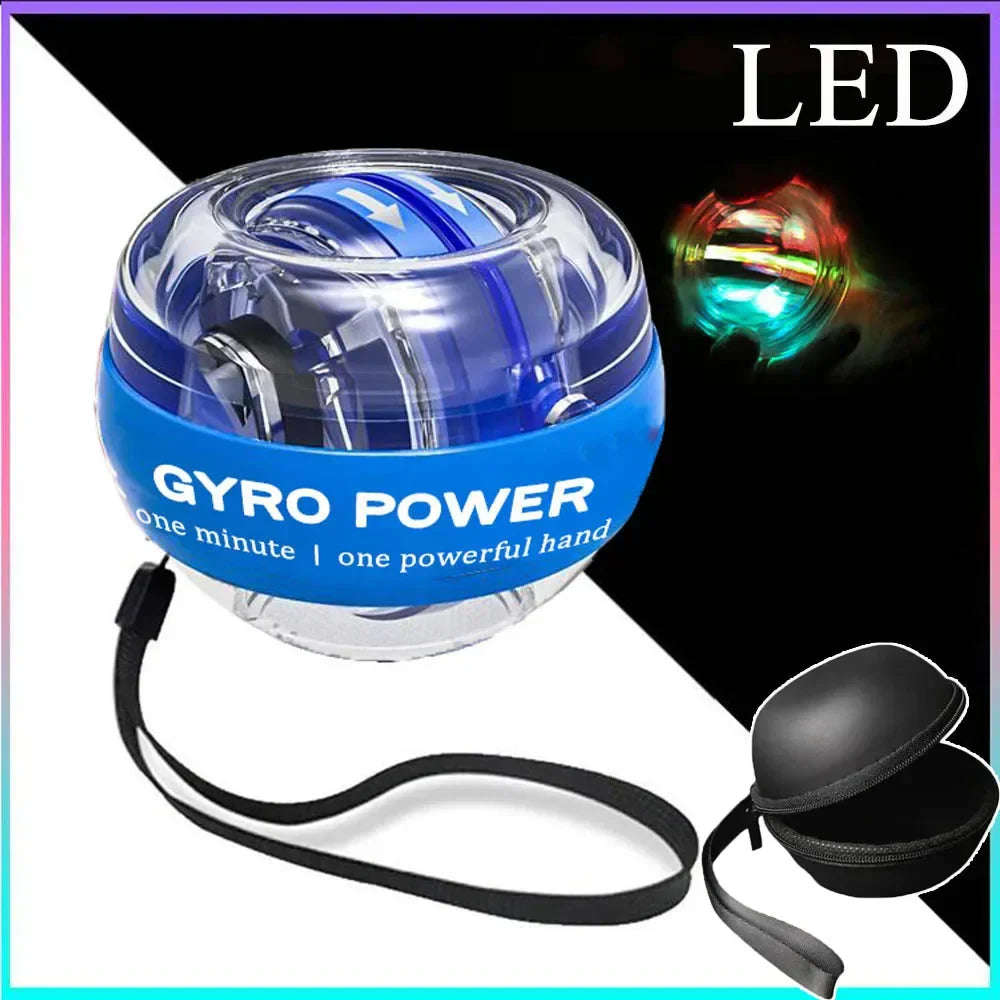 LED Automatic Light-emitting Gyro Wrist Force Handball Automatic