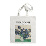 Van Gogh Painting Women Canvas Shoulder Bag High Capacity Tote Bag Aesthetics Shopping Bags Cotton Handbags Books Bag For Girls