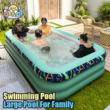 2M Large Swimming Pool Inflatable Pool Free Shipping