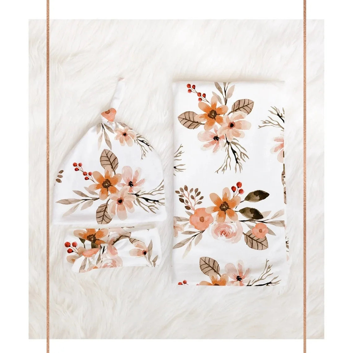 3pc/set Baby Swaddle Wrap New Born Receiving Blanket
