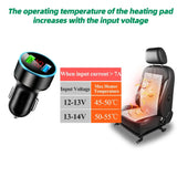 Built-in Car Seat Heater Kit Universal 12V Carbon