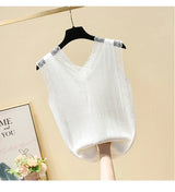 Large Plus Size 3XL 4XL Women Knitted Vest