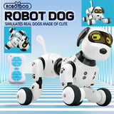 Programming Remote Control Dog Robots Toys Kids Girls