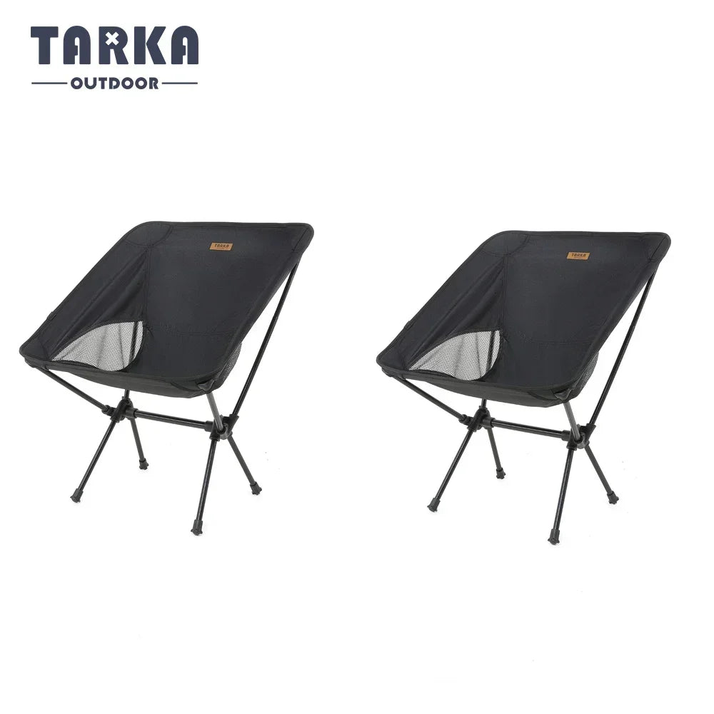 TARKA Foldable Camping Chairs Set Lightweight folding Chair