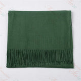Personalised Embroidered Scarf with Initials or Name Wedding