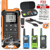 4PCS Baofeng F22 PMR446 /FRS Walkie Talkie Portable