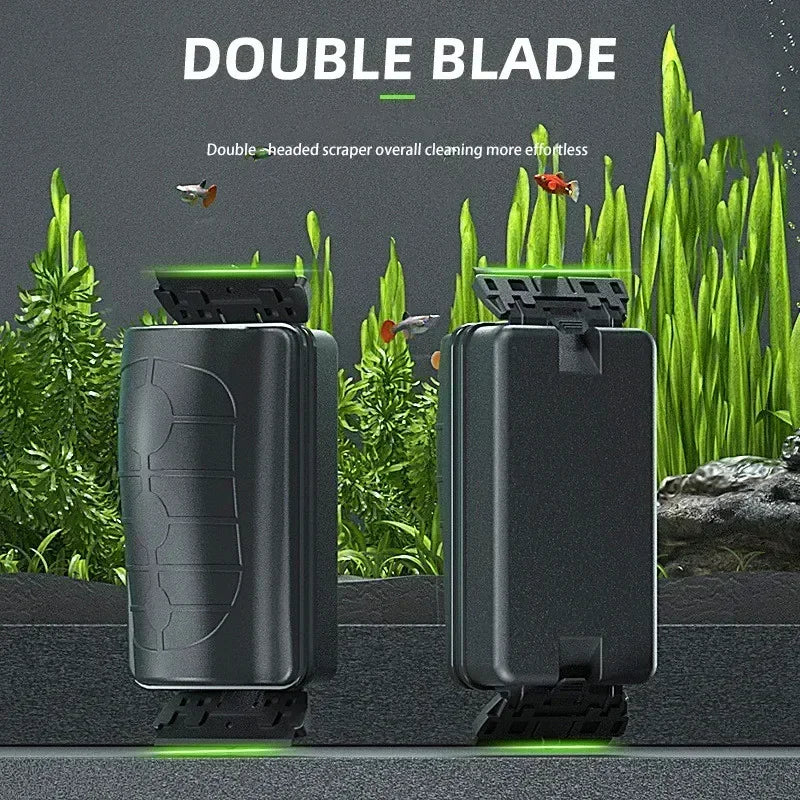 New Magnetic Aquarium Fish Tank Brushes Floating Clean