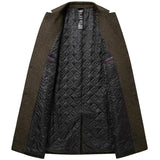 BROWON Brand Trench Coat Men Autumn and Winter