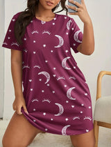 Plus Size Women's Home Sleeping Dresses Oversized Size