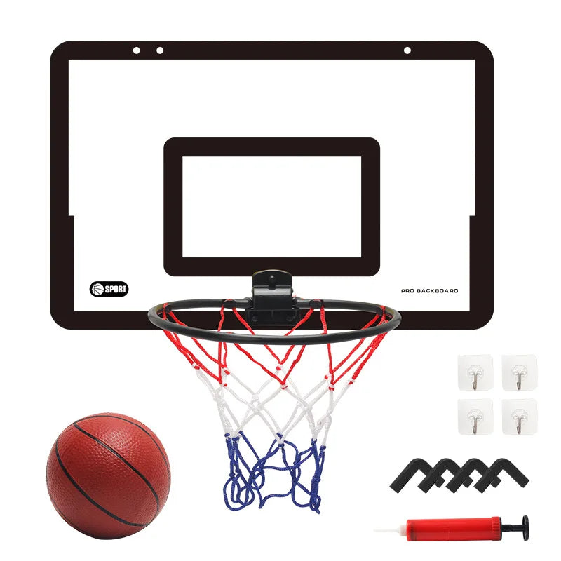 Portable Basketball Hoop Toys Kit Foldable Indoor Home