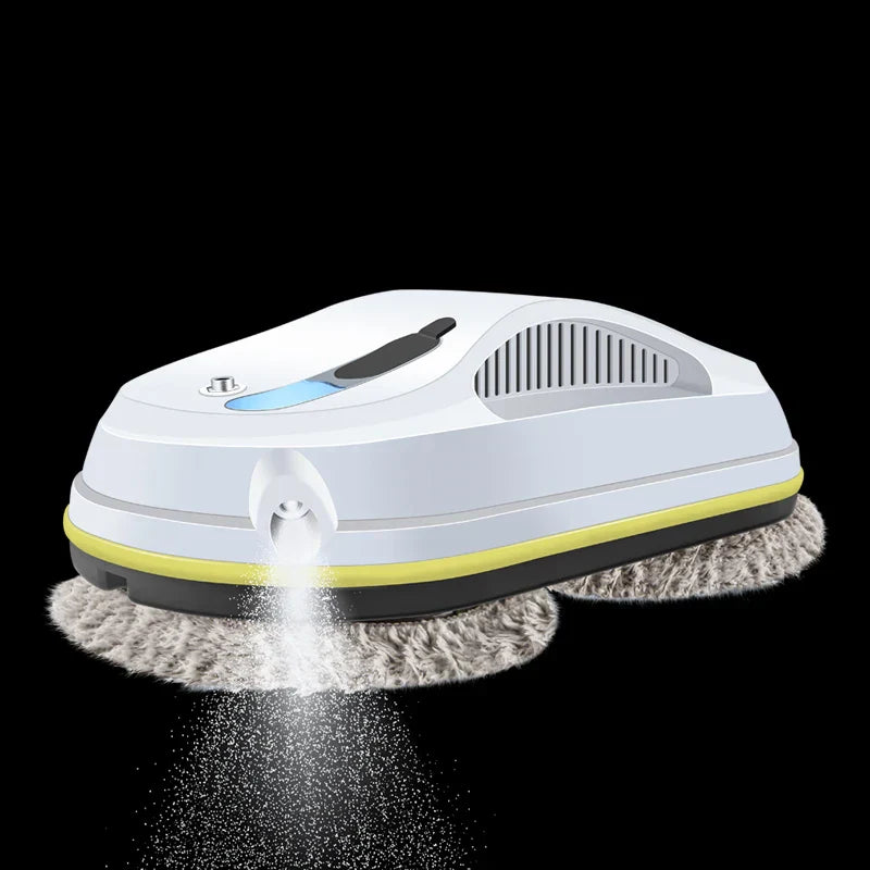 Household window automatic water spray cleaning robot vacuum