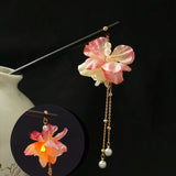 Antique Luminous Hair Sticks Chinese Hanfu Hair Accessories