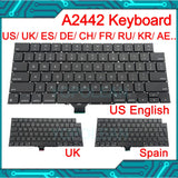 New A2442 A2485 Keyboard Macbook Pro 14" 16"