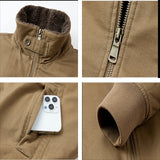 2023 Men's Winter Fleece Lapel Jacket