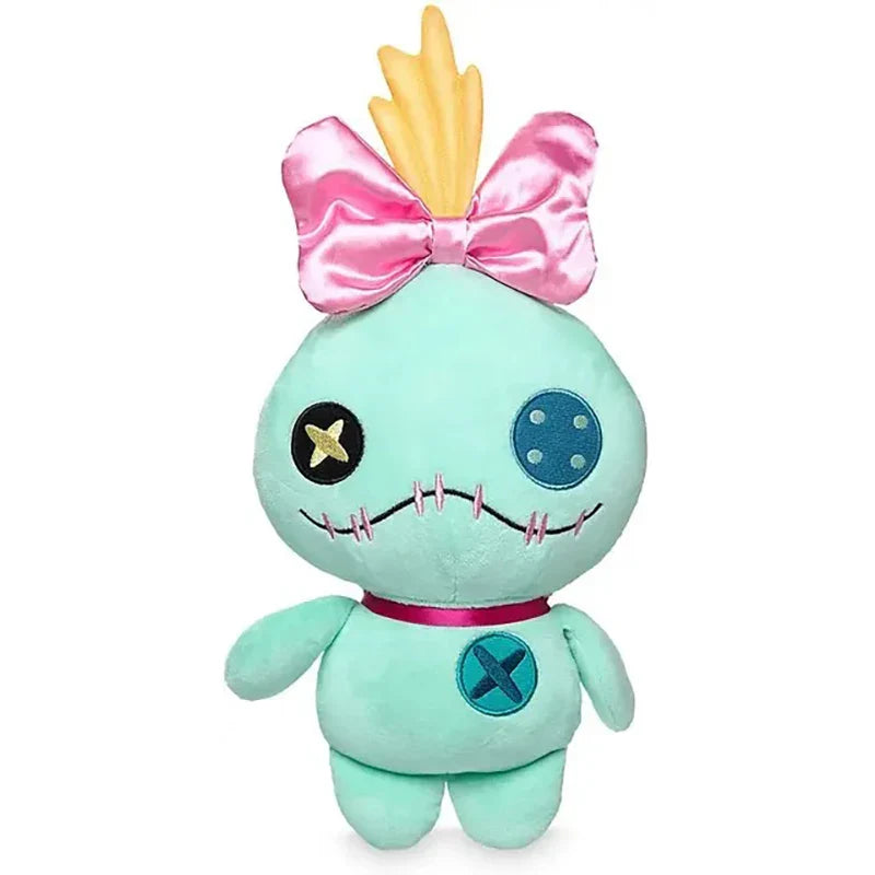 Hot Disney Cartoon Blue Pink Stitch Plush Dolls