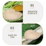 10 Pcs Hermit Crab Food Plate Reptile Water