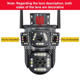 6K 12MP Security Camera WiFi Wireless Outdoor Three
