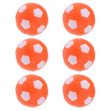 6 Pieces Foosball Table Football Round Indoor Games