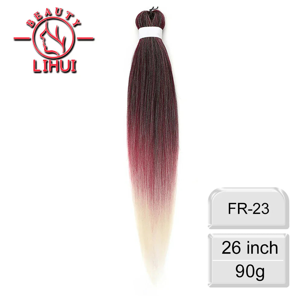 Braiding Hair Pre-stretched Synthetic Jumbo Braiding Hair Extensions