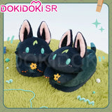 Genshin Impact Zhongli/Hutao/Xiao Cosplay Fluffy Slippers