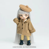 Ob11 Doll Wigs Soft Cute Braid Hair Bangs