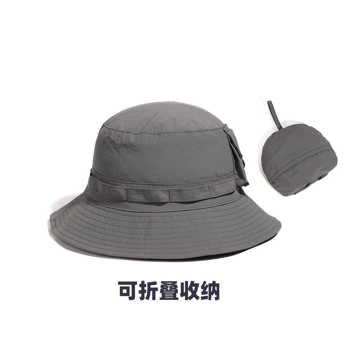 Foldable Outdoor Mountaineering Camping Fishing Bucket Hat Men