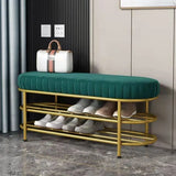Nordic Shoe Bench Soft Cushion Multifunctional Shoe Rack