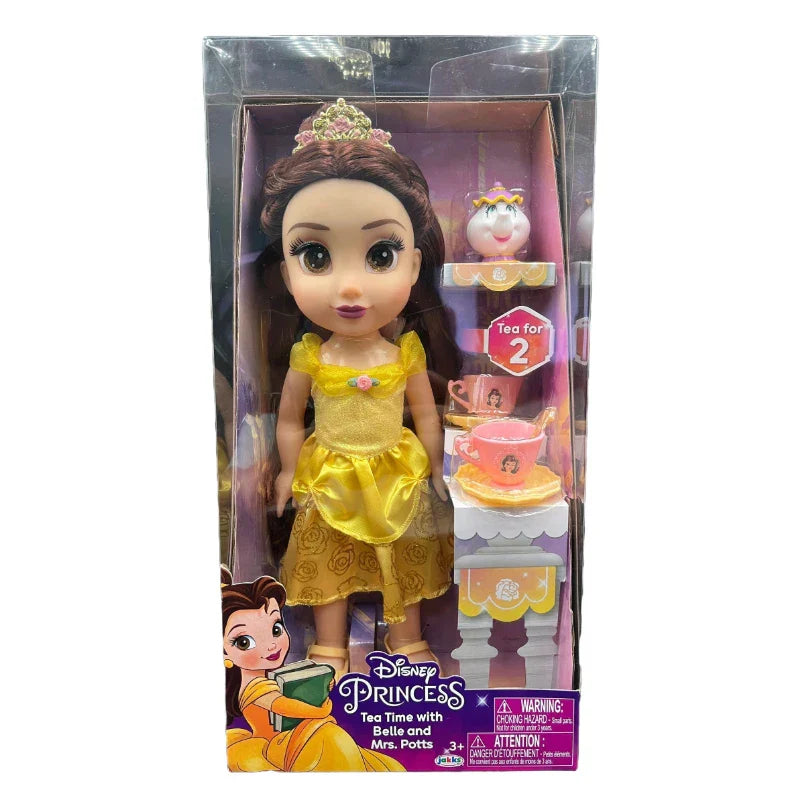 30cm Disney Elsa Anna Doll Mermaid Rapunzel Bell