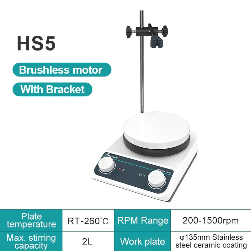 JOANLAB Magnetic Stirrer With Heating Stirrer Laboratory Thermostatic