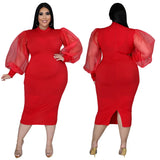 Plus Size Long Sleeve O Neck Sprint Autumn