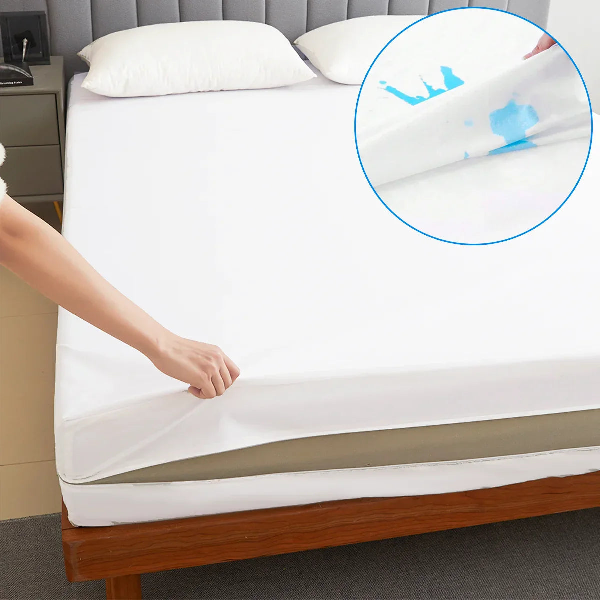 Waterproof Mattress Protector with Zipper Soft & Breathable