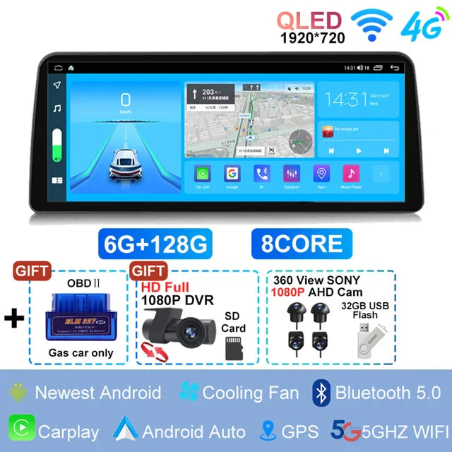 12.3 inch Android 13 All In One Car