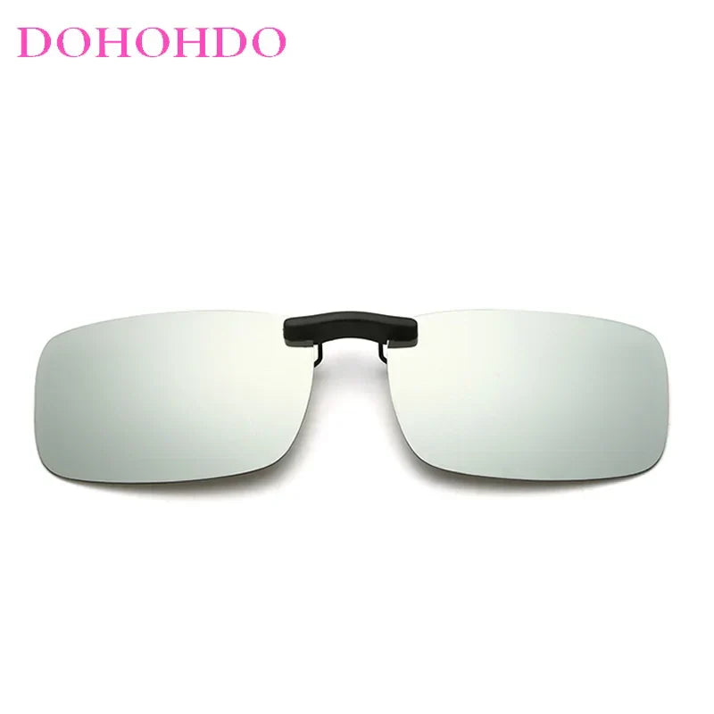 DOHOHDO 2023 New Rimless Polarized Clip On Sunglasses