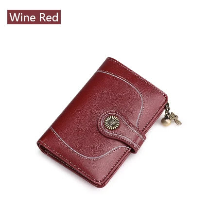 2024 Women's Genuine Leather Long Wallet