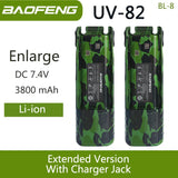 Baofeng UV 82 BL-8 Battery Walkie Talkie Ham