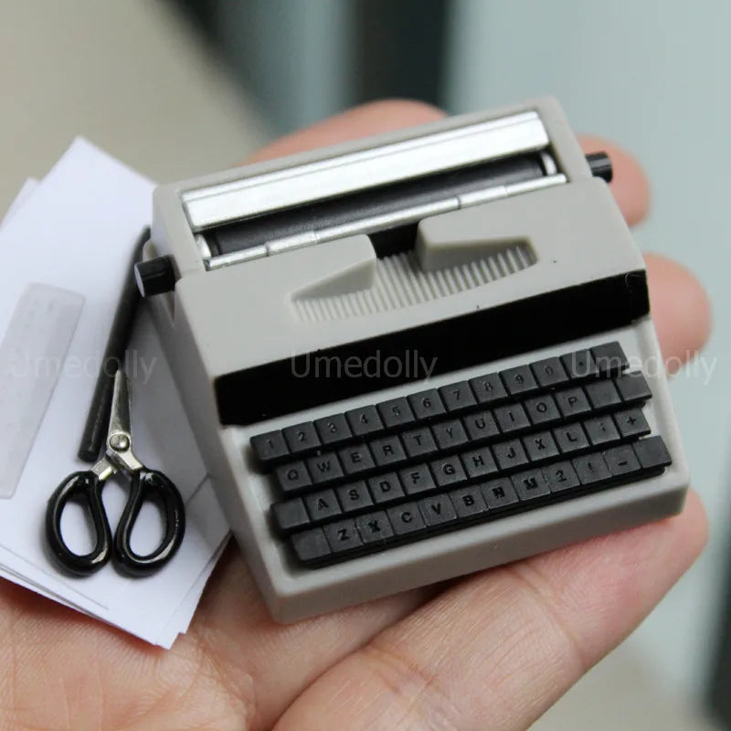 1/6 Scale Miniature Dollhouse Printer Model Simulation Appliances