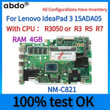 NM-C821.For Lenovo IdeaPad 3 15ADA05/ 3-15ARE05/3-14ARE05 Laptop Motherboard